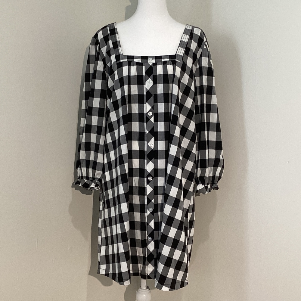 Mud Pie Women's Black & White Dress